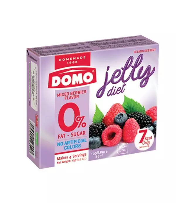 DOMMO JELLY DIET BERRIES BEEF 12 G