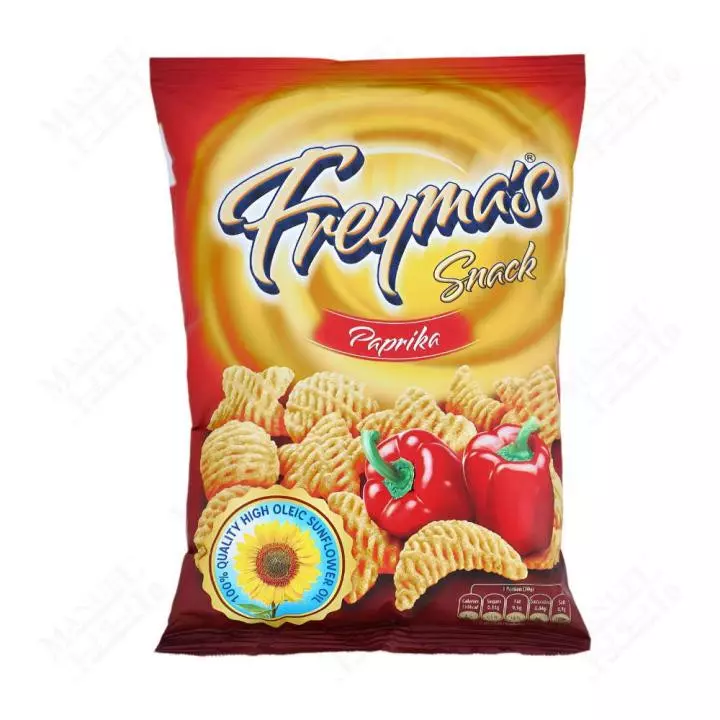 FREYMA S SNACK PAPRIKA CHIPS 75G