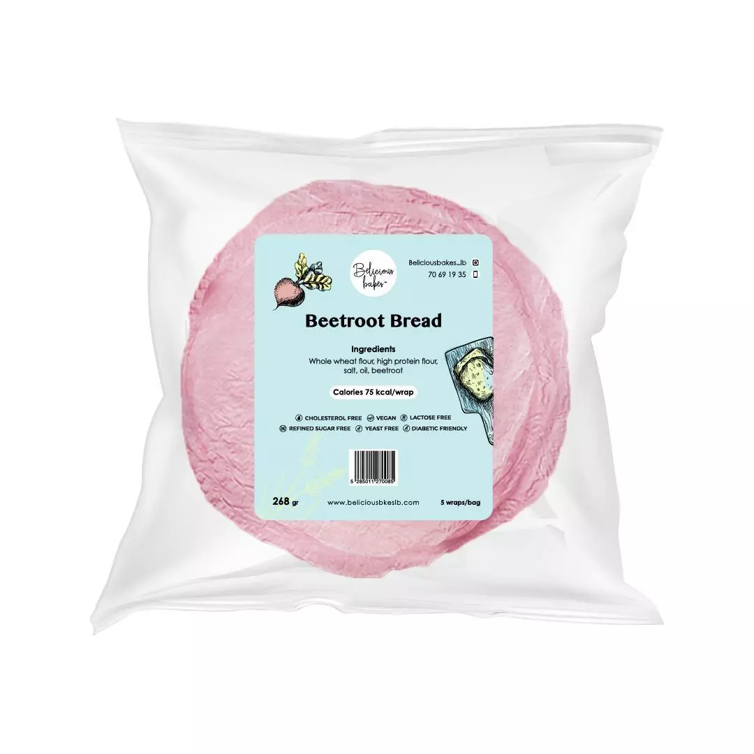 BELICIOUS BAKES BEETROOT BREAD 286G