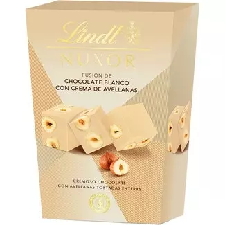 LINDT NUXOR WHITE CHOCOLATE 150 G