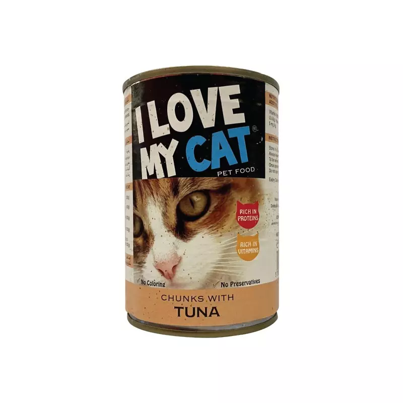 I LOVE MY CAT TUNA 400G 