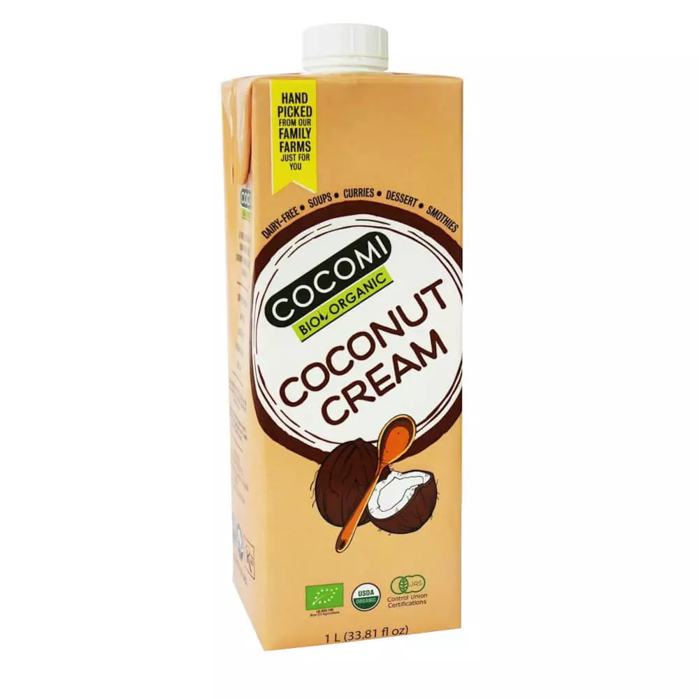 COCOMI BIO ORGANIC COCONUT CREAM 1L