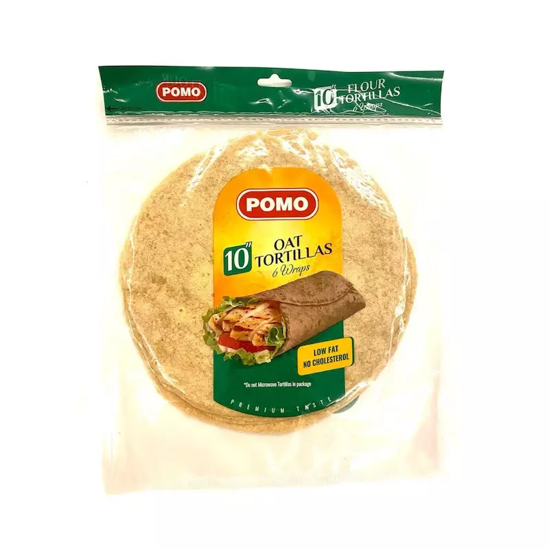 POMO OAT TORTILLAS 10INCH *6