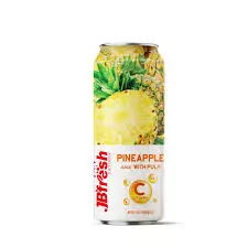 JB FRESH JUICE DRINK PINEAPPLE 50%WITH PULP 330 ML