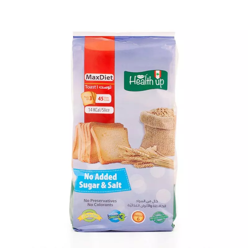 HEALTH UP TOAST MAX DIET 360 G