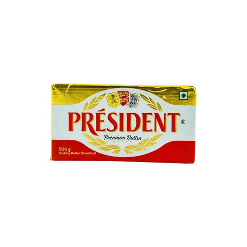 PRESIDENT UNSALTED BUTTER 500 G