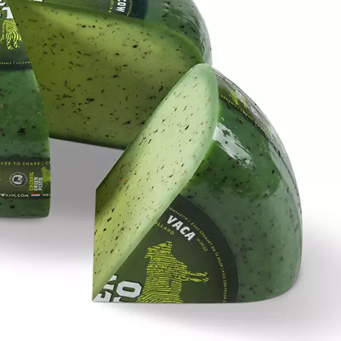 GOUDA COW CHEESE GREEN PESTO 