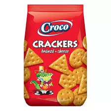 CROCO CRACKERS CHEESE 100G