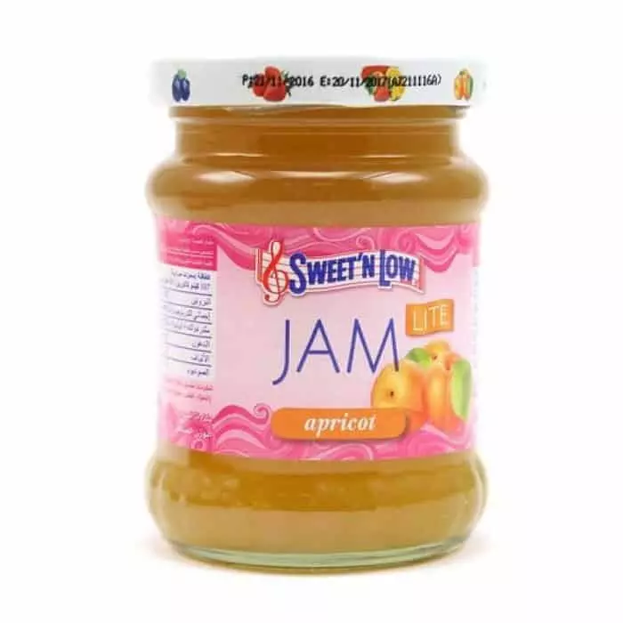 SWEETN LOW APRICOT JAM LIGHT 250 G