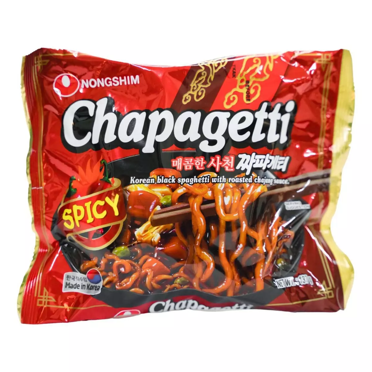 NONGSHIM CHAPAGETTI SPICY NOODLE 137 G