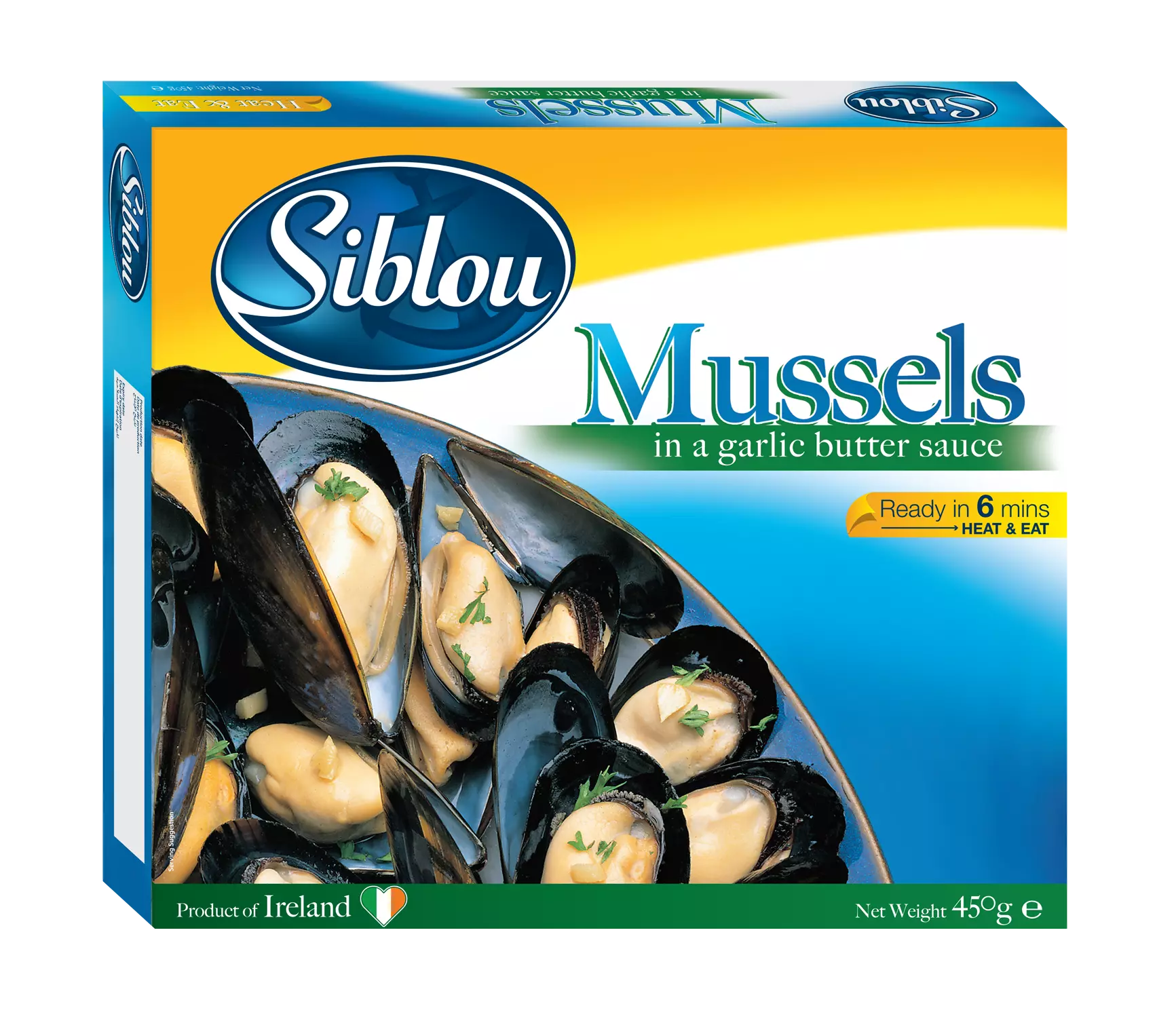 SIBLOU MUSSELS IN GARLIC & BUTTER 450 G