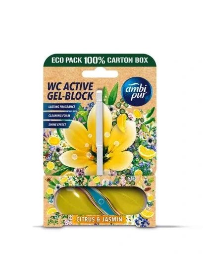 AMBI PUR WC ACTIVE GEL BLOCK CITRUS&JASMIN 45 G