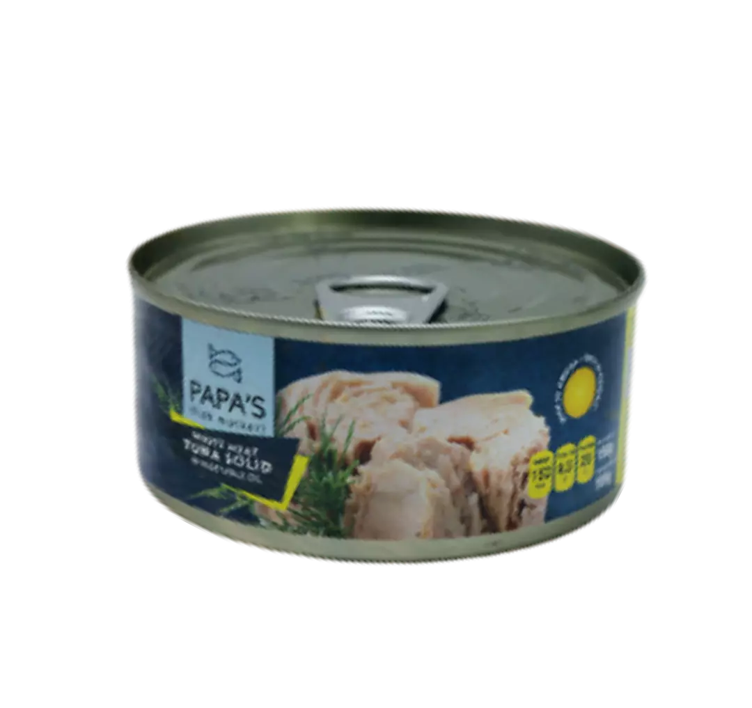 PAPAS WHITE TUNA IN OIL 1850 G
