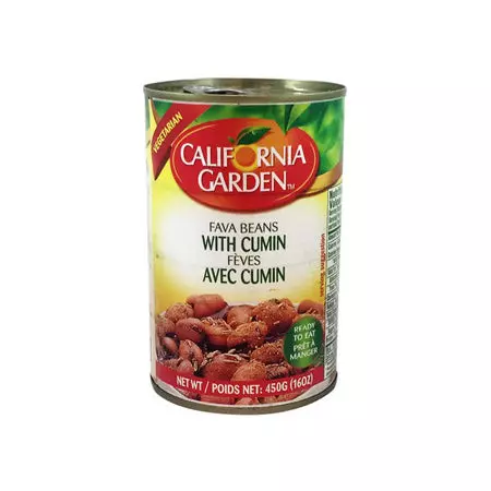 CALIFORNIA GARDEN FAVA BEANS WITH CUMIN 