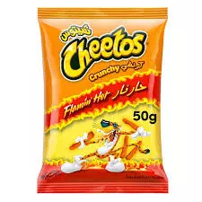 CHEETOS FLAMING HOT CHIPS 50G
