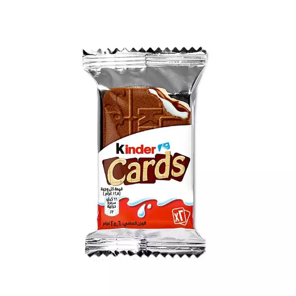 KINDER CARDS 25.6G 