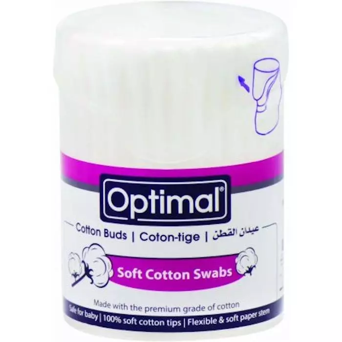 OPTIMAL SOFT COTTON SWABS*100