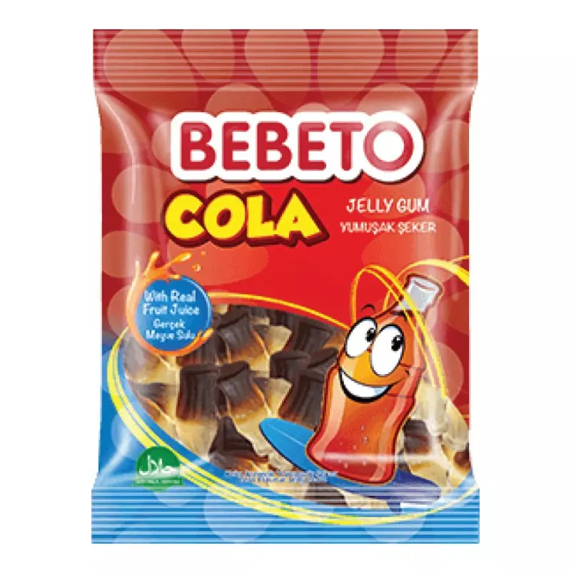 BEBETO COLA JELLY GUM 80 G