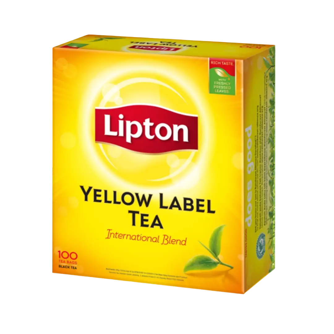 LIPTON YELLOW LABEL FINEST TEA BLEND*100 200 G