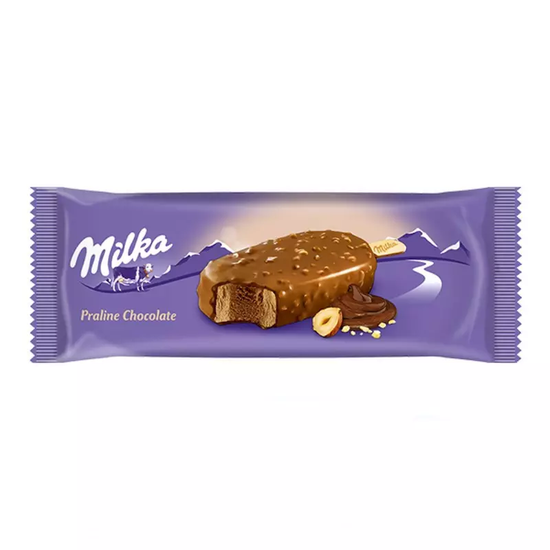 N MILKA ICE CREAM PRALINE CHOCOLATE 80G