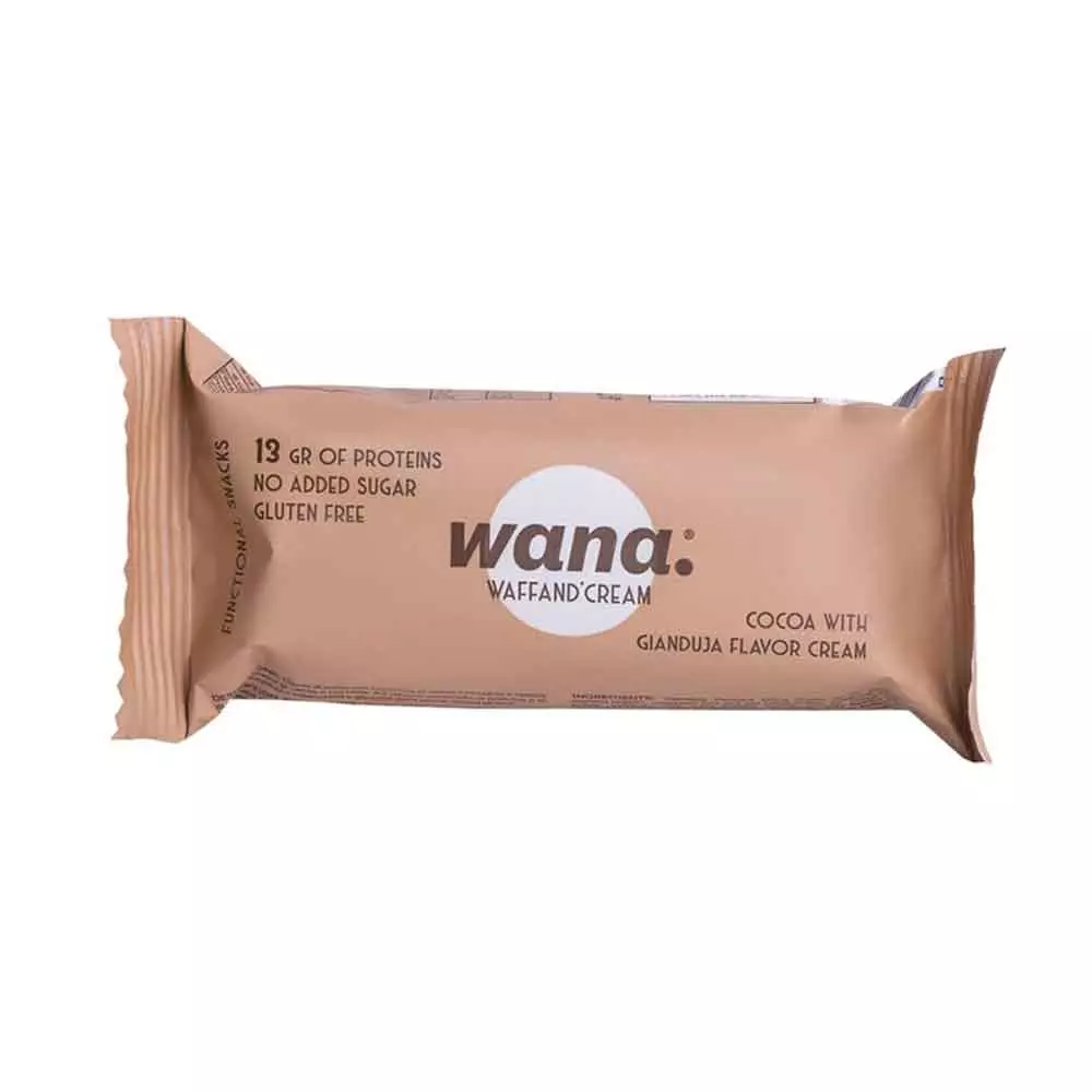 WANA WAFFAND CREAM GIANDUJA FLAVOR 43 G