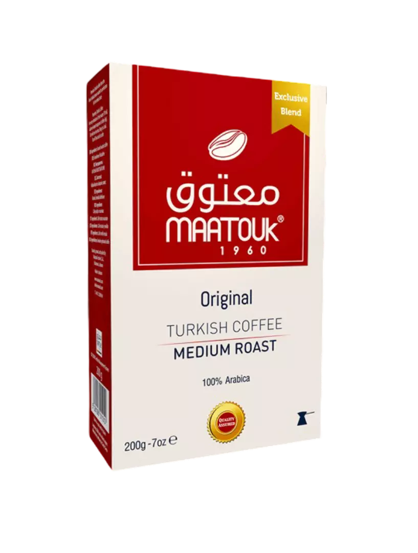 MAATOUK ORIGINAL TURKISH COFFEE MEDIUM ROAST 200 G