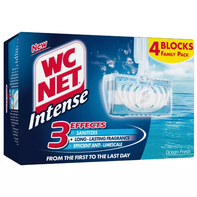 WC INTENSE 34G*4 BLUE