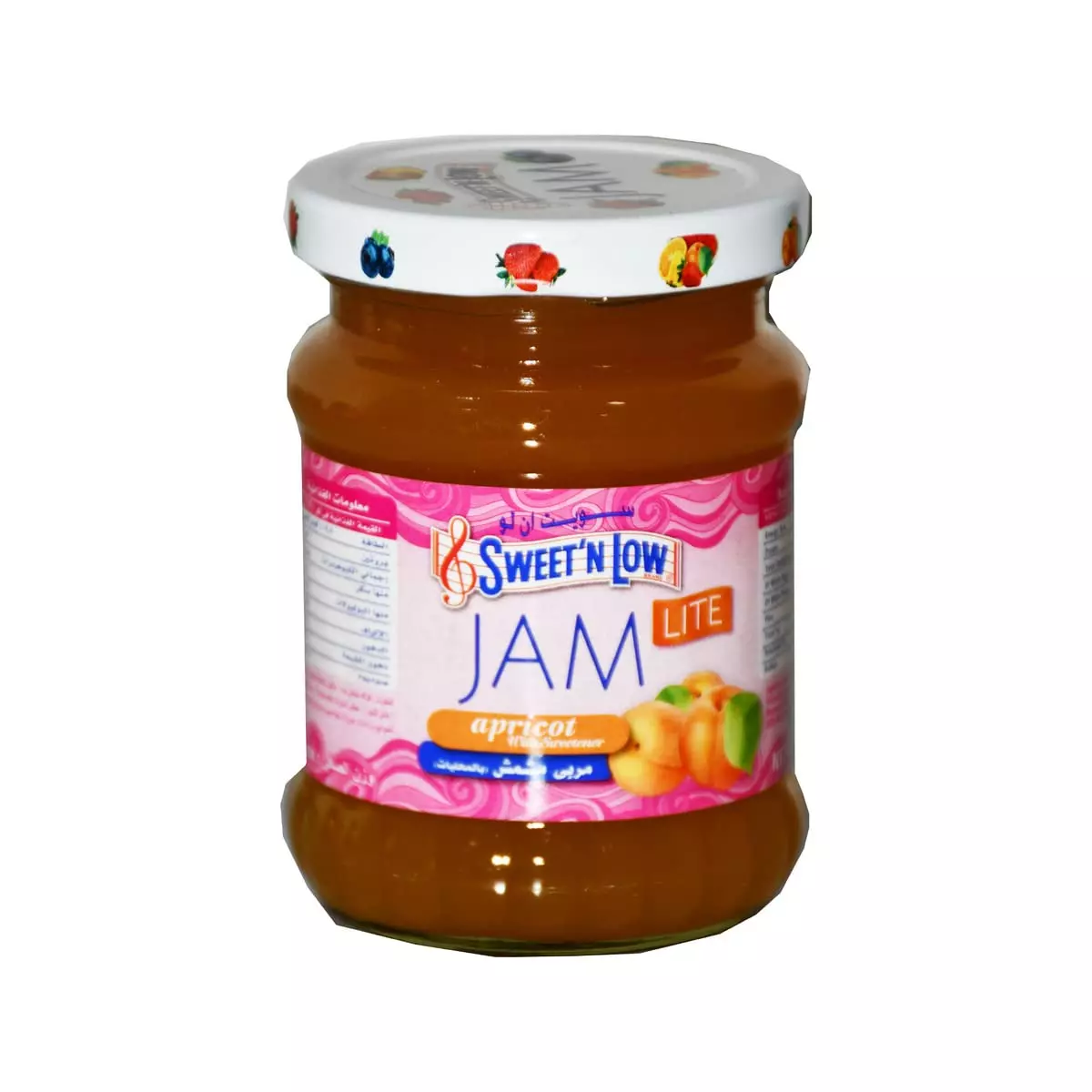 SWEETN LOW ORANGE&GINGER JAM LIGHT 250 G
