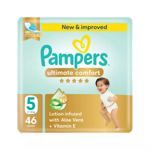 PAMPERS DIAPERS *46 #5 11_16 KG