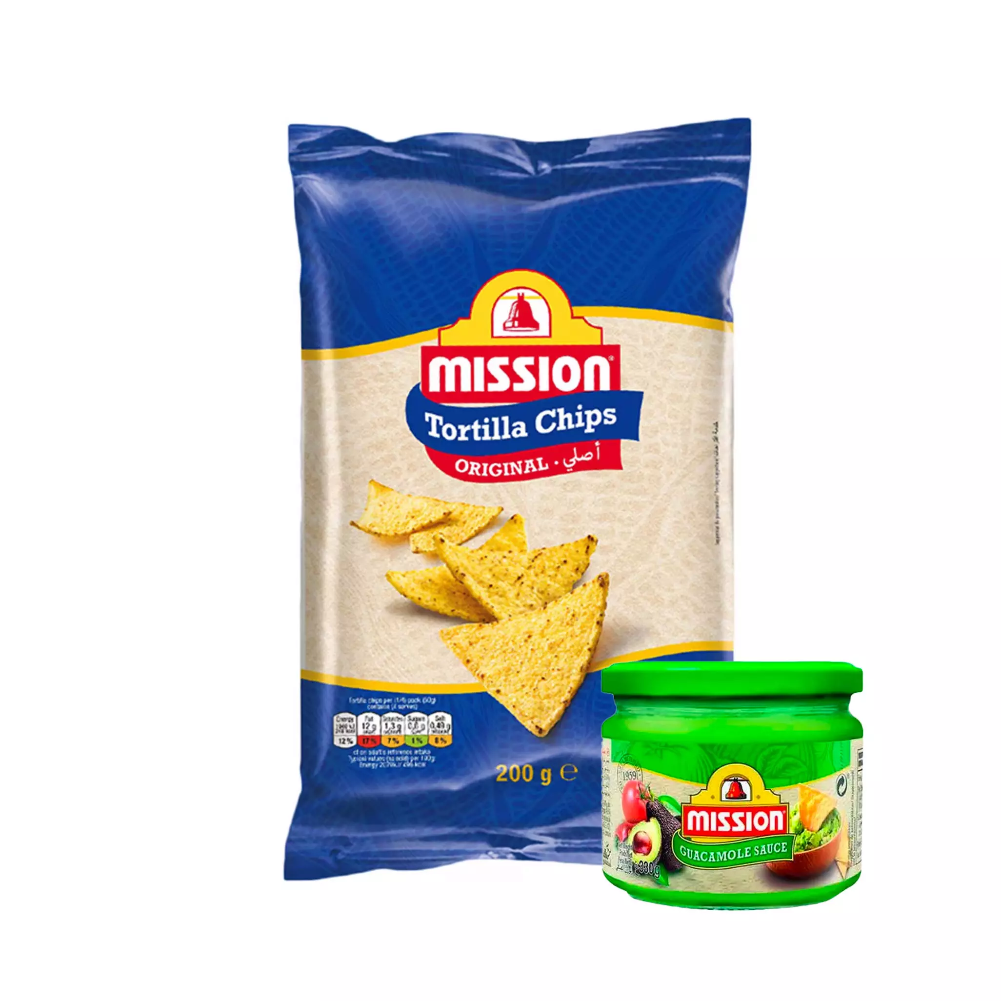 MISSION EURO CUP EDITION CHIPS+GUACAMOLE SALSA 