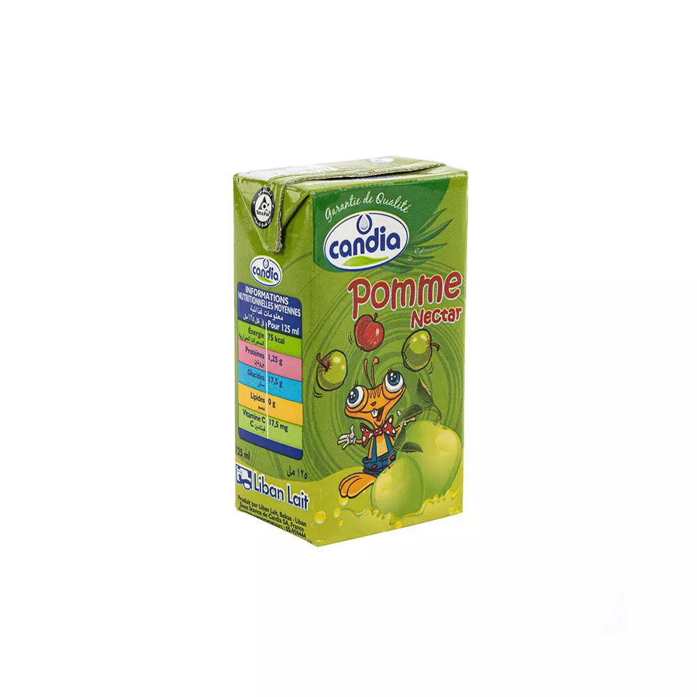 CANDIA NECTAR POMME 125 ML
