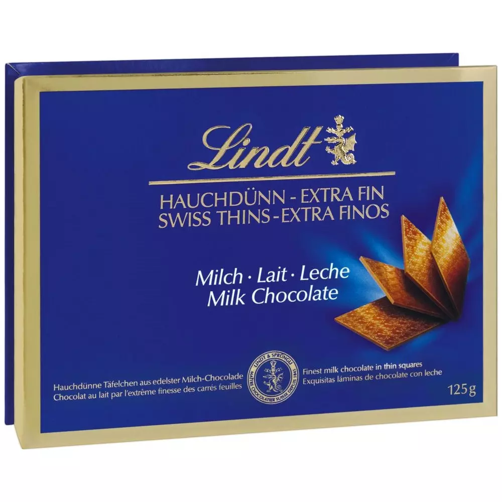 LINDT MILK CHOCOLATE 125G