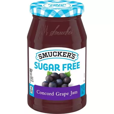 SMUCKERS SUGAR FREE COCNCORD GRAPE JAM 361G