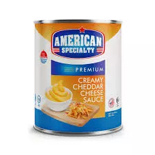 AMERICAN SPECIALITY CHEDDAR CHEESE SAUCE 3 KG