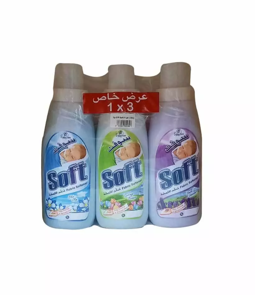 SOFT FABRIC SOFTENER 1 L *3