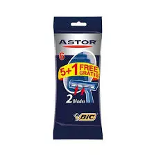 BIC ASTOR BLADES 5+1 FREE