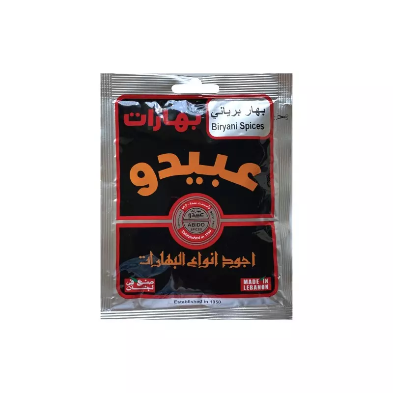 ABIDO BIRYANI SPICES 50 G بهار برياني