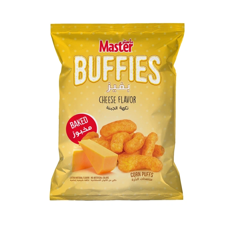 MASTER BUFFIES CHEESE FLAVOR CHIPS 60 G