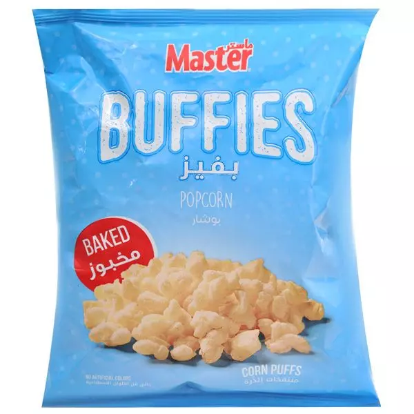 MASTER BUFFIES POP CORN CHIPS 30 G