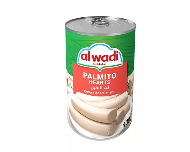 ALWADI ALAKHDAR PALMITO HEARTS 400 G