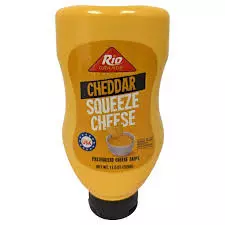 RIO GRANDE CHEDDAR SQUEEZE CHEESE 326 G