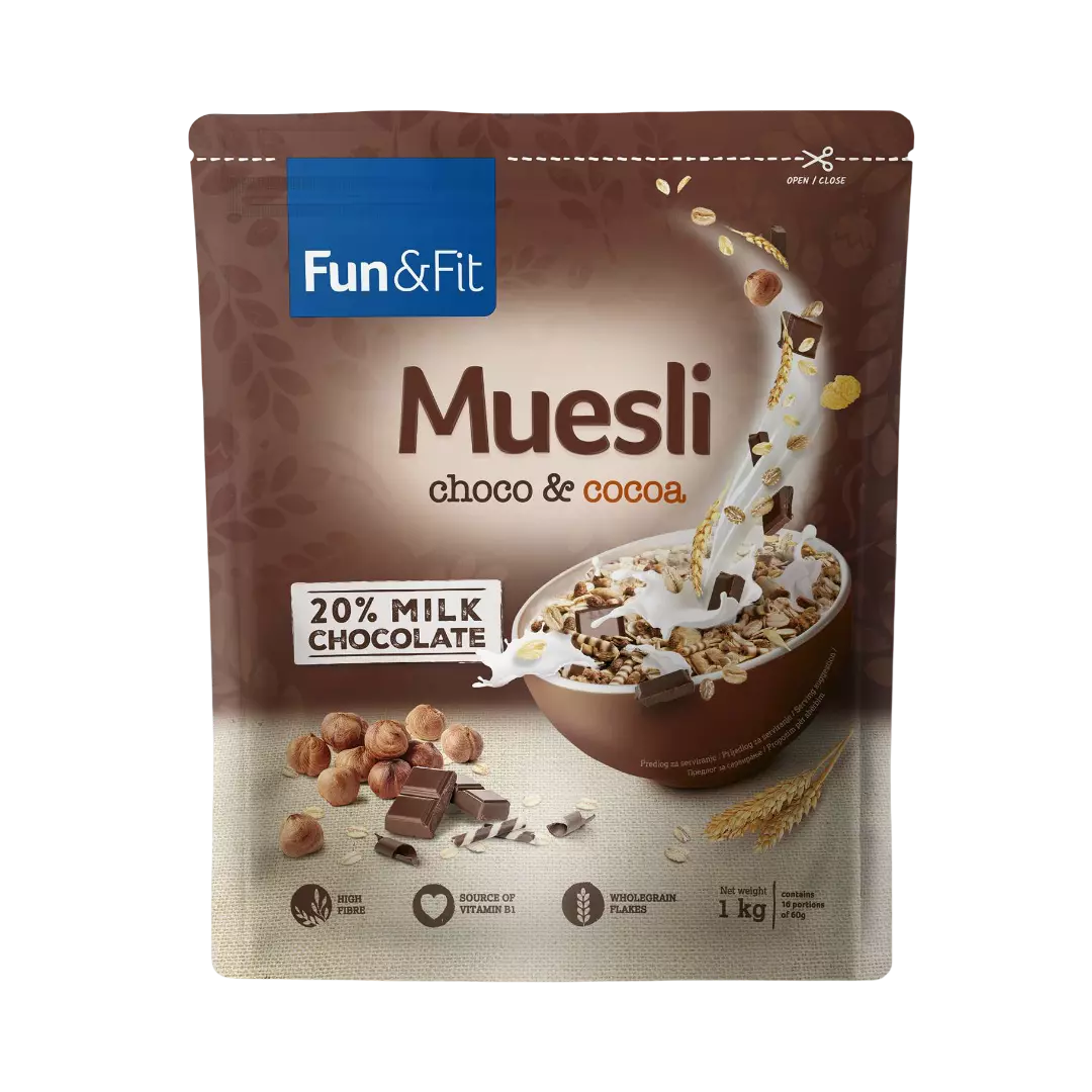 FUN & FIT MUSELI CHOCO 1KG