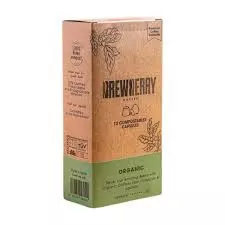 BREWBERRY COFFEE CAPSULES ORGANIC *12