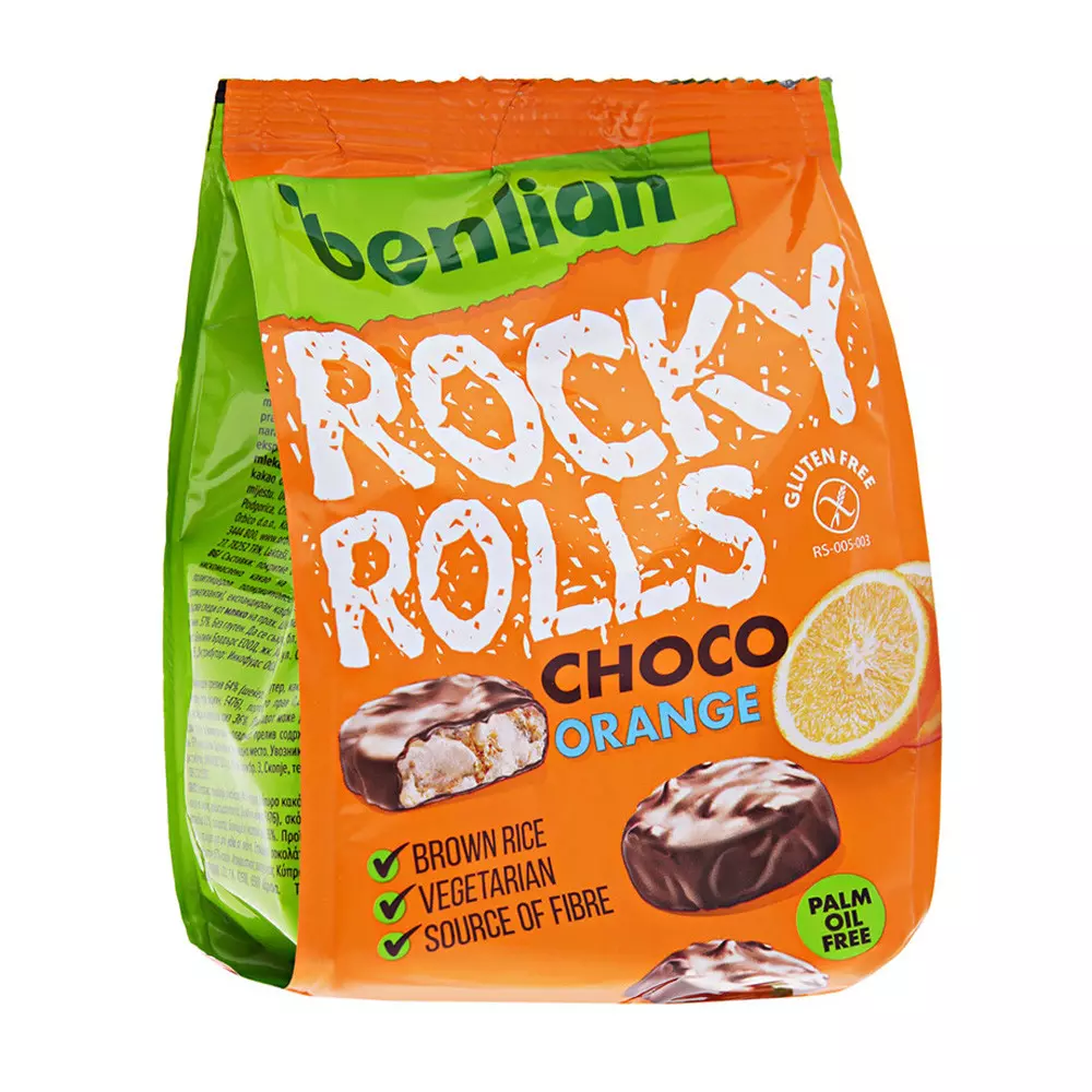 BENLIAN ROCKY ROLLS ORANGE 70G 