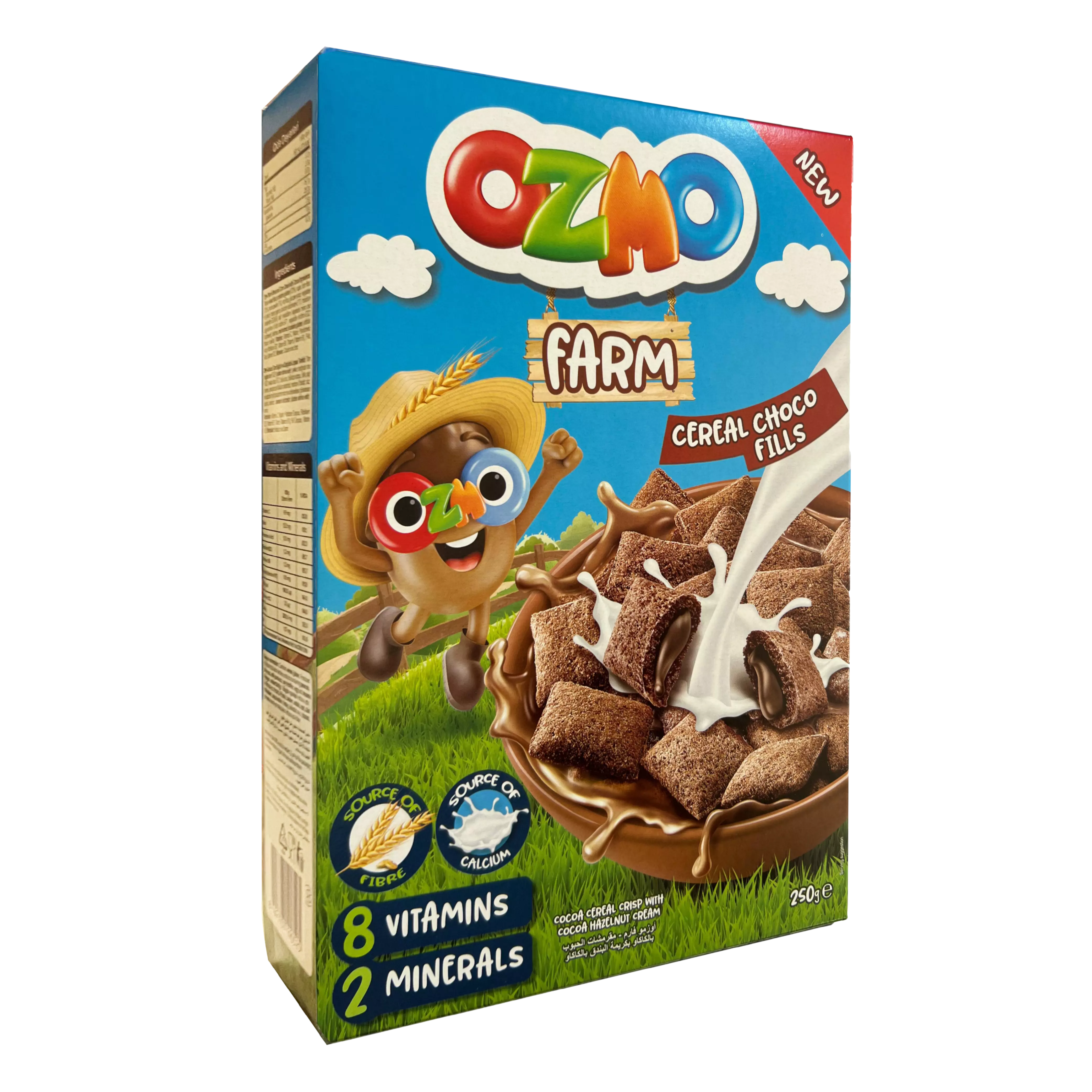 OZMO FARM CEREAL CHOCO FILLS 250 G