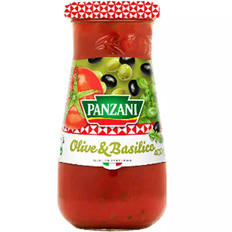 PANZANI OLIVE & BASILICA SAUCE 400 G