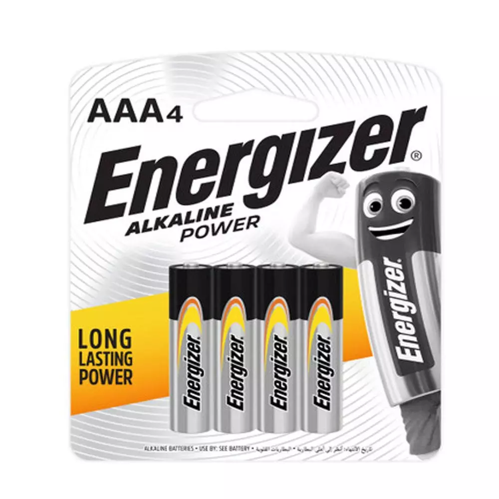 ENERGIZER ALKALINE POWER AAA *4