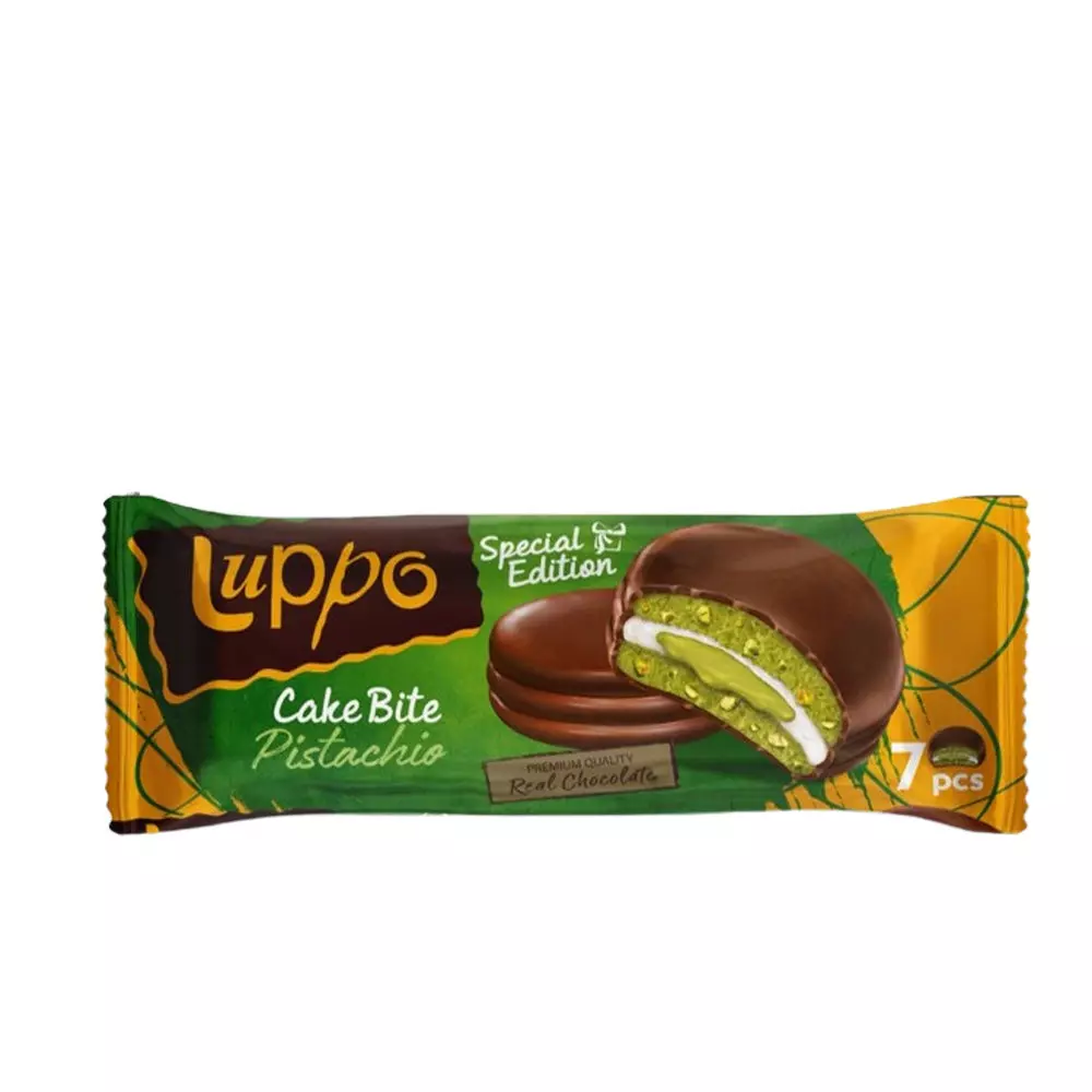 LUPPO CAKE BITE PISTACHIO 182 G