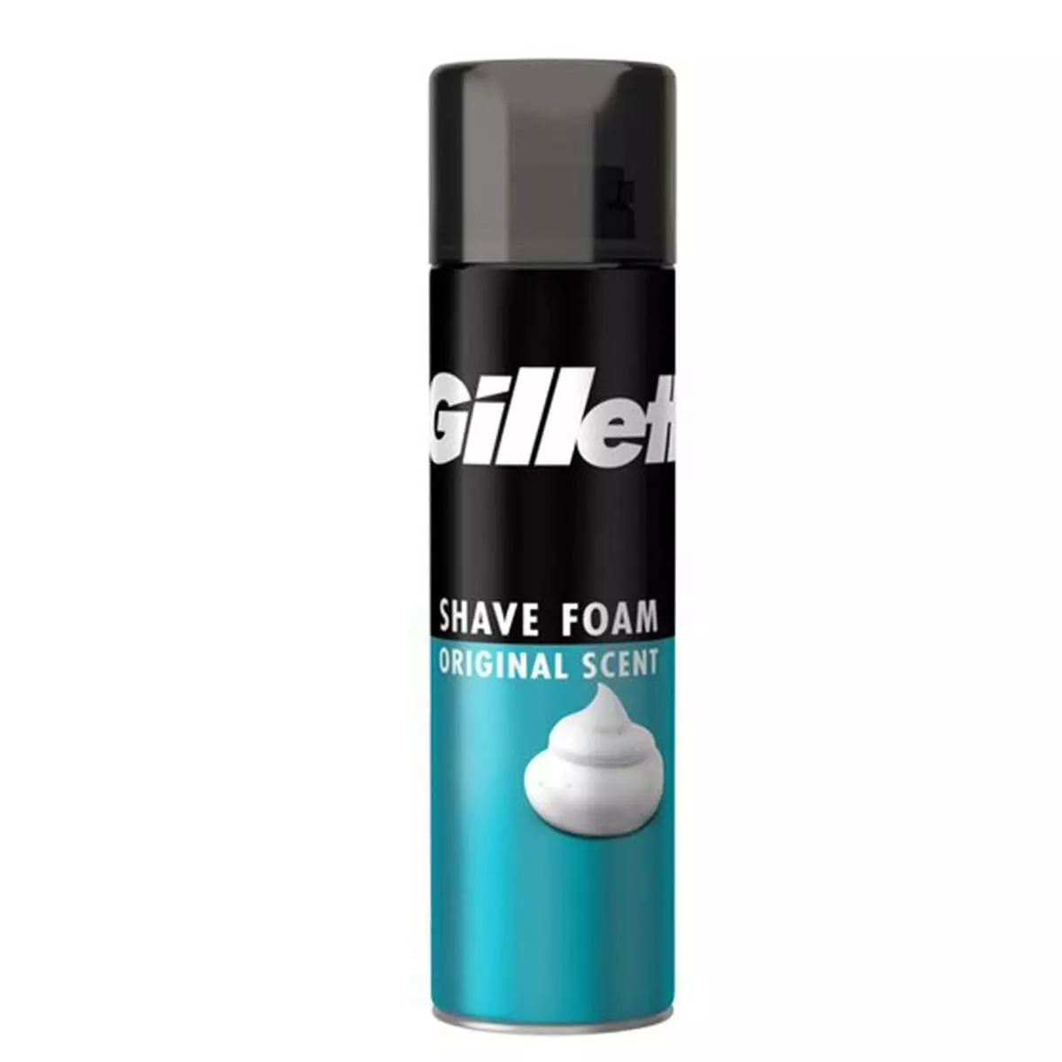 GILLETTE SHAVE FOAM 200ML AQUA 
