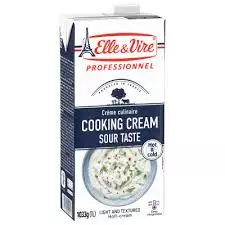 ELLE & VIRE COOKING CREAM SOUR TASTE 1L